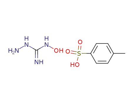 Hydrazinecarboximidamide, N-hydroxy-,
mono(4-methylbenzenesulfonate) (salt)