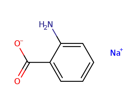 Molecular Structure of 552-37-4 (SODIUM ANTHRANILATE)