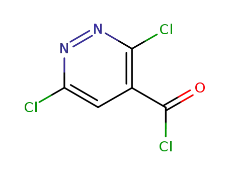 3,6- 디클로로 피리 다진 -4- 카르 보닐 클로라이드
