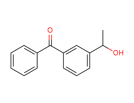 Methanone, [3-(1-hydroxyethyl)phenyl]phenyl-