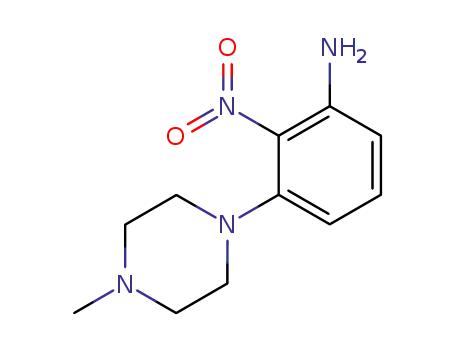 3-(4-methyl-1-piperazinyl)-2-nitrobenzenamine