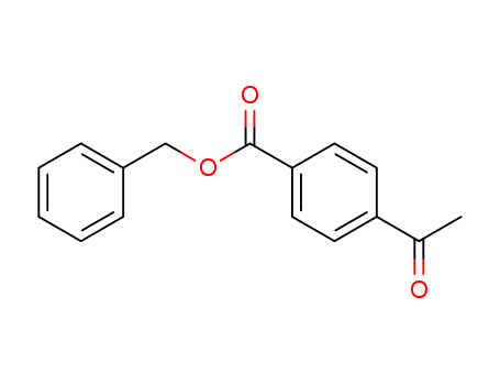 Benzoic acid, 4-acetyl-, phenylmethyl ester