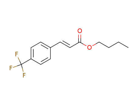 2-Propenoic acid, 3-[4-(trifluoromethyl)phenyl]-, butyl ester, (2E)-