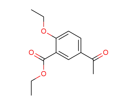 Molecular Structure of 216143-90-7 (ETHYL 5-ACETYL-2-ETHOXYBENZOATE)