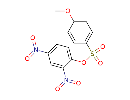 Benzenesulfonic acid, 4-methoxy-, 2,4-dinitrophenyl ester