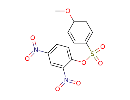 Benzenesulfonic acid, 4-methoxy-, 2,4-dinitrophenyl ester CAS No  154853-46-0