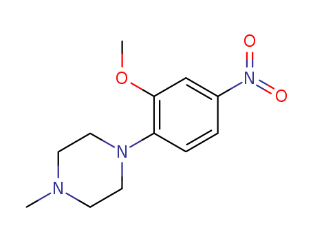 1-(2-methoxy-4-nitrophenyl)-4-methylpiperazine