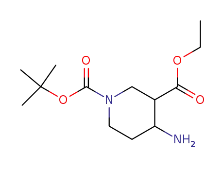 1-TERT-BUTYL 3-ETHYL 4-AMINOPIPERIDINE-1,3-DICARBOXYLATE