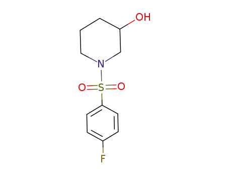 1-(4-플루오로페닐술포닐)피페리딘-3-올, 98+% C11H14FNO3S, 분자량 259.30