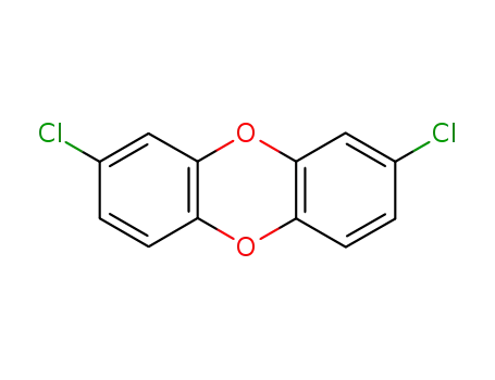 Molecular Structure of 38964-22-6 (2,8-dichlorodibenzo-4-dioxin)