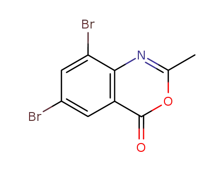 6,8-dibromo-2-methyl-4H-3,1-benzoxazin-4-one