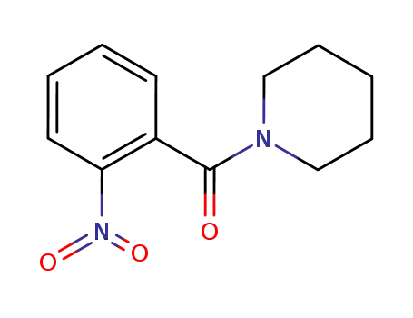 Molecular Structure of 26163-44-0 (1-(2-Nitrobenzoyl)piperidine)