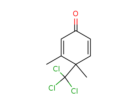 2,5-Cyclohexadien-1-one,3,4-dimethyl-4-(trichloromethyl)-