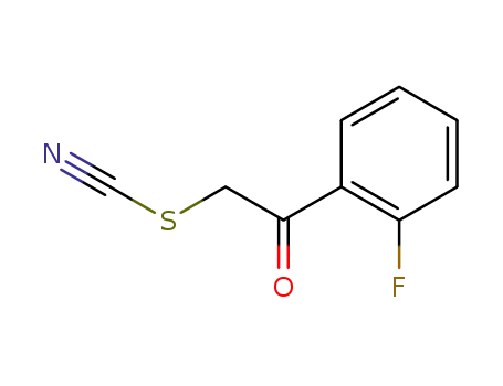 2-(2-플루오로페닐)-2-옥소에틸 티오시아네이트
