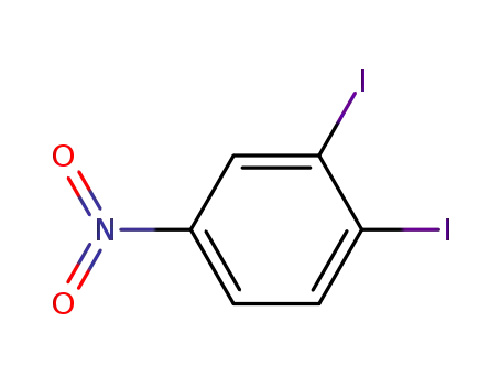 Benzene,1,2-diiodo-4-nitro- cas  1608-46-4