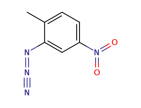 Molecular Structure of 40515-19-3 (2-Azido-4-nitrotoluene)