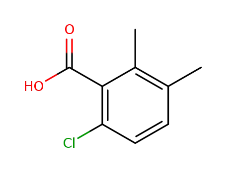 Molecular Structure of 5613-24-1 (6-chloro-2,3-dimethyl-benzoic acid)