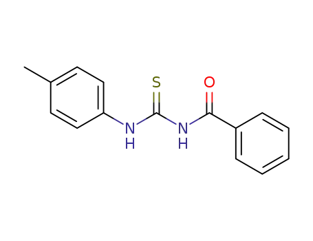 Molecular Structure of 6281-61-4 (N-benzoyl-N'-(4-methylphenyl)thiourea)