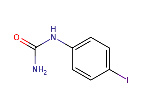 Molecular Structure of 13114-95-9 (Urea, (4-iodophenyl)-)