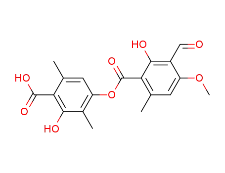 Molecular Structure of 644-66-6 (Baeomycesic acid)