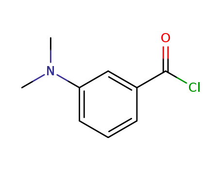 Molecular Structure of 54263-82-0 (3-DIMETHYLAMINOBENZOYL CHLORIDE, 95)