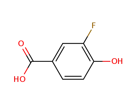 3-Fluoro-4-hydroxybenzoic acid 350-29-8