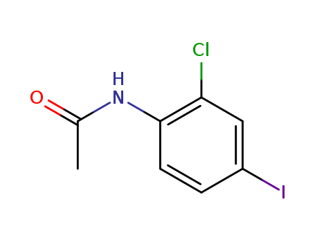 N-(2-Chloro-4-iodophenyl)acetaMide cas no. 135050-05-4 98%