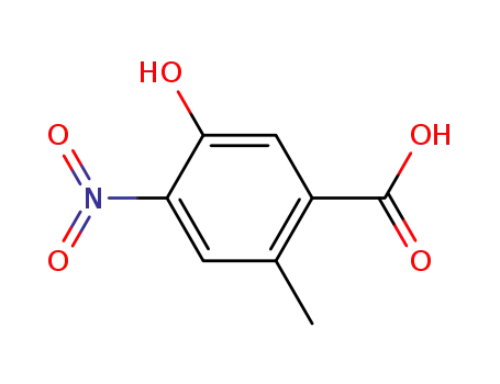 벤조산, 5- 하이드 록시 -2- 메틸 -4- 니트로-(9CI)