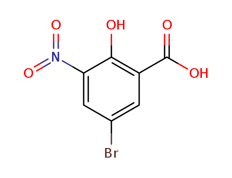 5-bromo-2-hydroxy-3-nitrobenzoic acid