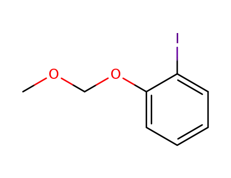 Molecular Structure of 80778-47-8 (Benzene, 1-iodo-2-(methoxymethoxy)-)