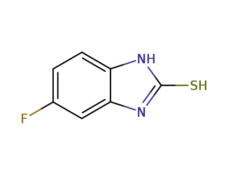 1H-benzimidazole-2-thiol, 6-fluoro-
