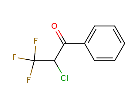 1-Propanone, 2-chloro-3,3,3-trifluoro-1-phenyl-
