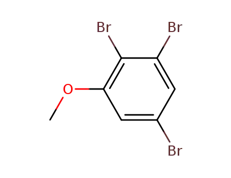 Molecular Structure of 73931-44-9 (Benzene, 1,2,5-tribromo-3-methoxy-)