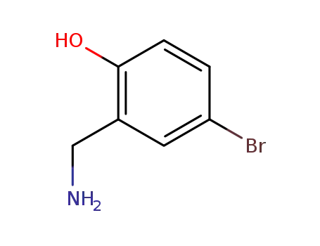 Molecular Structure of 58349-96-5 (5-BROMO-2-HYDROXYBENZYLAMINE)