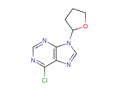 6-chloro-9-(oxolan-2-yl)purine cas  91366-99-3