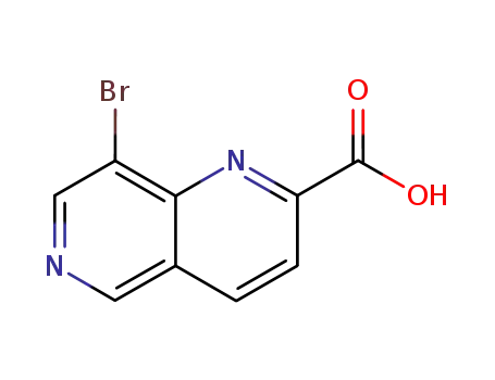 8-Bromo-1,6-naphthyridine-2-carboxylic acid