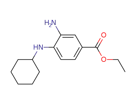 Ethyl 3-amino-4-(cyclohexylamino)benzoate