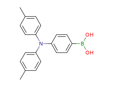 Molecular Structure of 654067-65-9 ([4-[bis(4-methylphenyl)amino]phenyl]Boronic acid)