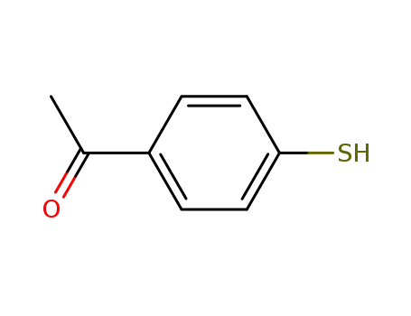 Molecular Structure of 3814-20-8 (4-MERCAPTOACETOPHENONE)