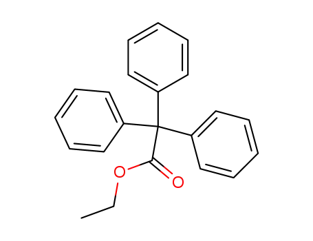 Molecular Structure of 5467-22-1 (ethyl triphenylacetate)
