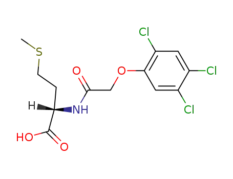 4-methylsulfanyl-2-[[2-(2,4,5-trichlorophenoxy)acetyl]amino]butanoic acid cas  5447-11-0