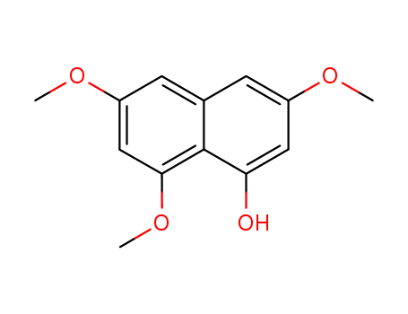1-Naphthalenol, 3,6,8-trimethoxy-
