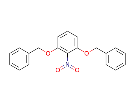 Molecular Structure of 62000-10-6 (Benzene, 2-nitro-1,3-bis(phenylmethoxy)-)