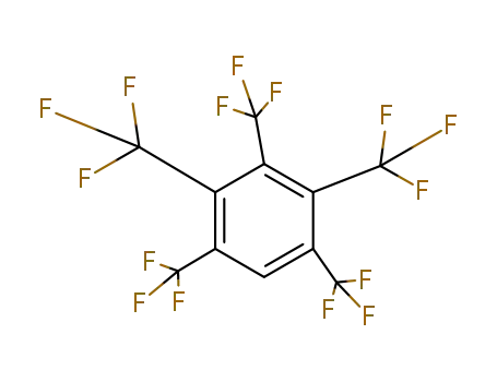 Molecular Structure of 53812-60-5 (Benzene, pentakis(trifluoromethyl)-)