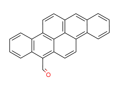 Molecular Structure of 63040-54-0 (Dibenzo[b,def]chrysene-7-carbaldehyde)