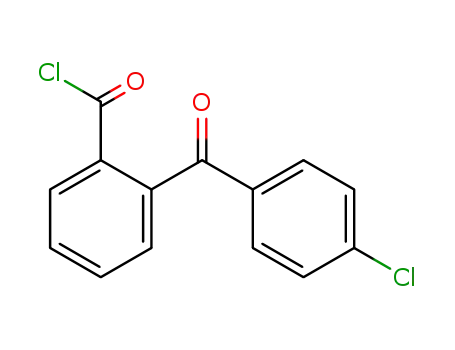 Molecular Structure of 42156-76-3 (Benzoyl chloride,2-(4-chlorobenzoyl)-)