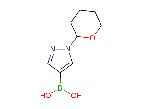1-(Tetrahydro-2H-pyran-2-yl)pyrazole-4-boronic acid