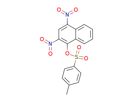 1-Naphthalenol, 2,4-dinitro-, 4-methylbenzenesulfonate (ester)