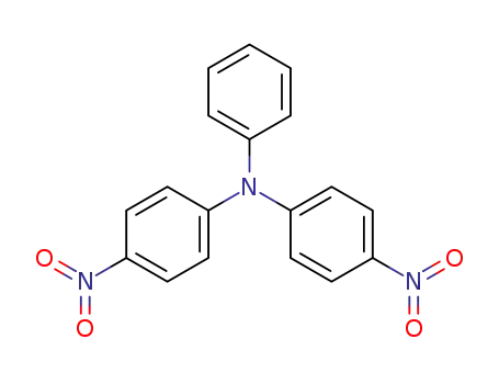 Molecular Structure of 1100-10-3 (BIS-(4-NITROPHENYL)PHENYLAMINE)
