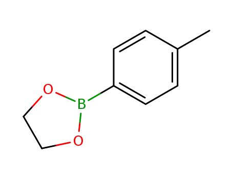 Molecular Structure of 69519-10-4 (1,3,2-Dioxaborolane, 2-(4-methylphenyl)-)